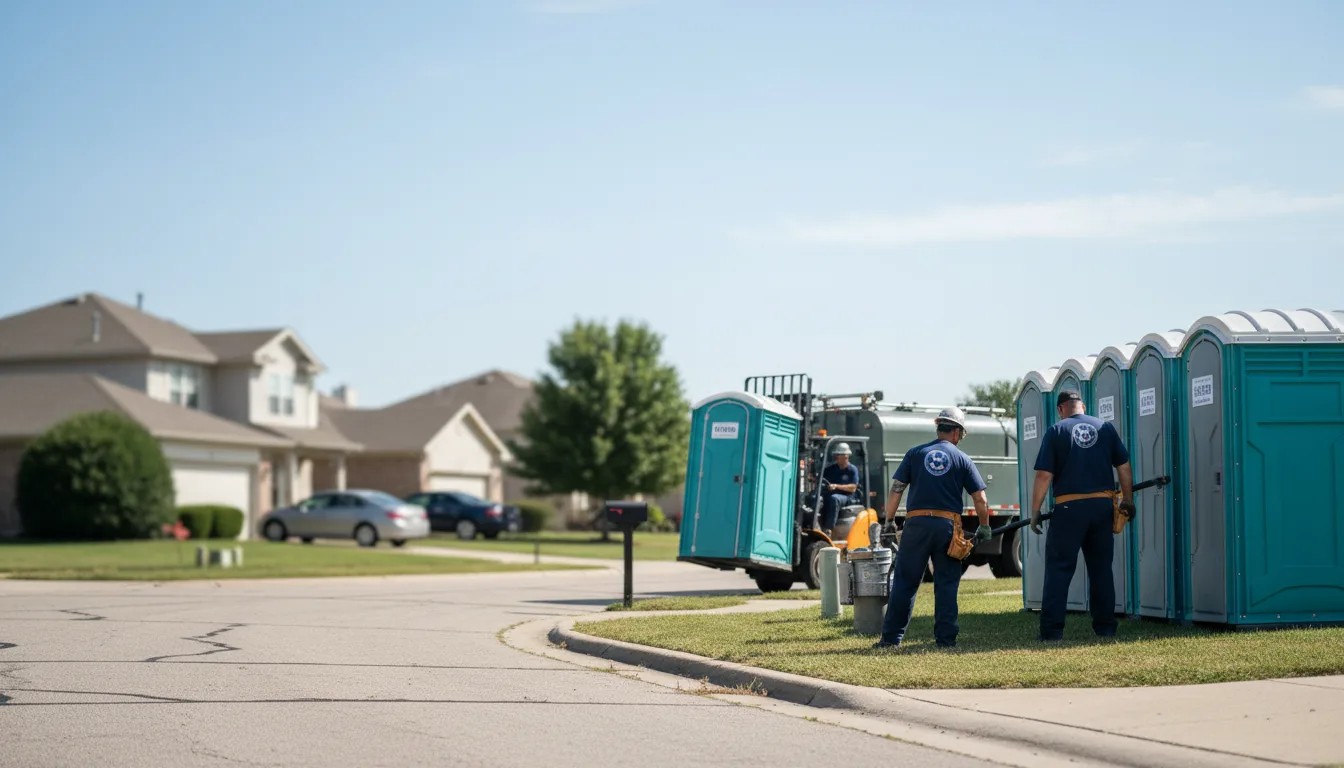 Porta Potty Rental in Clune, PA near me